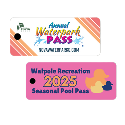 Rectangular Key Tags